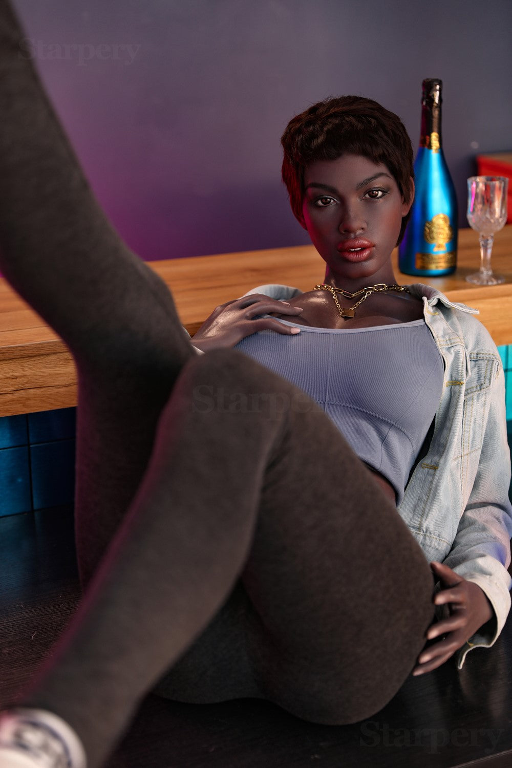 Keisha Sex Doll (Starpery 174 cm G puodelis TPE + silikonas)