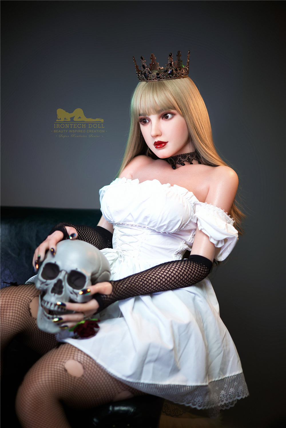 Vyšnių sekso lėlė (Irontech Doll 153 cm E-Kupa S9 silikonas)