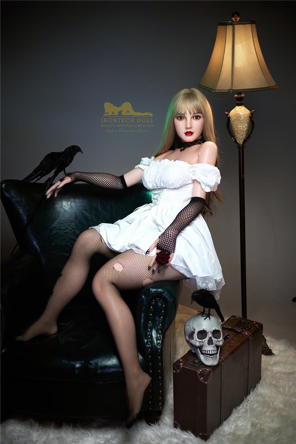 Vyšnių sekso lėlė (Irontech Doll 153 cm E-Kupa S9 silikonas)