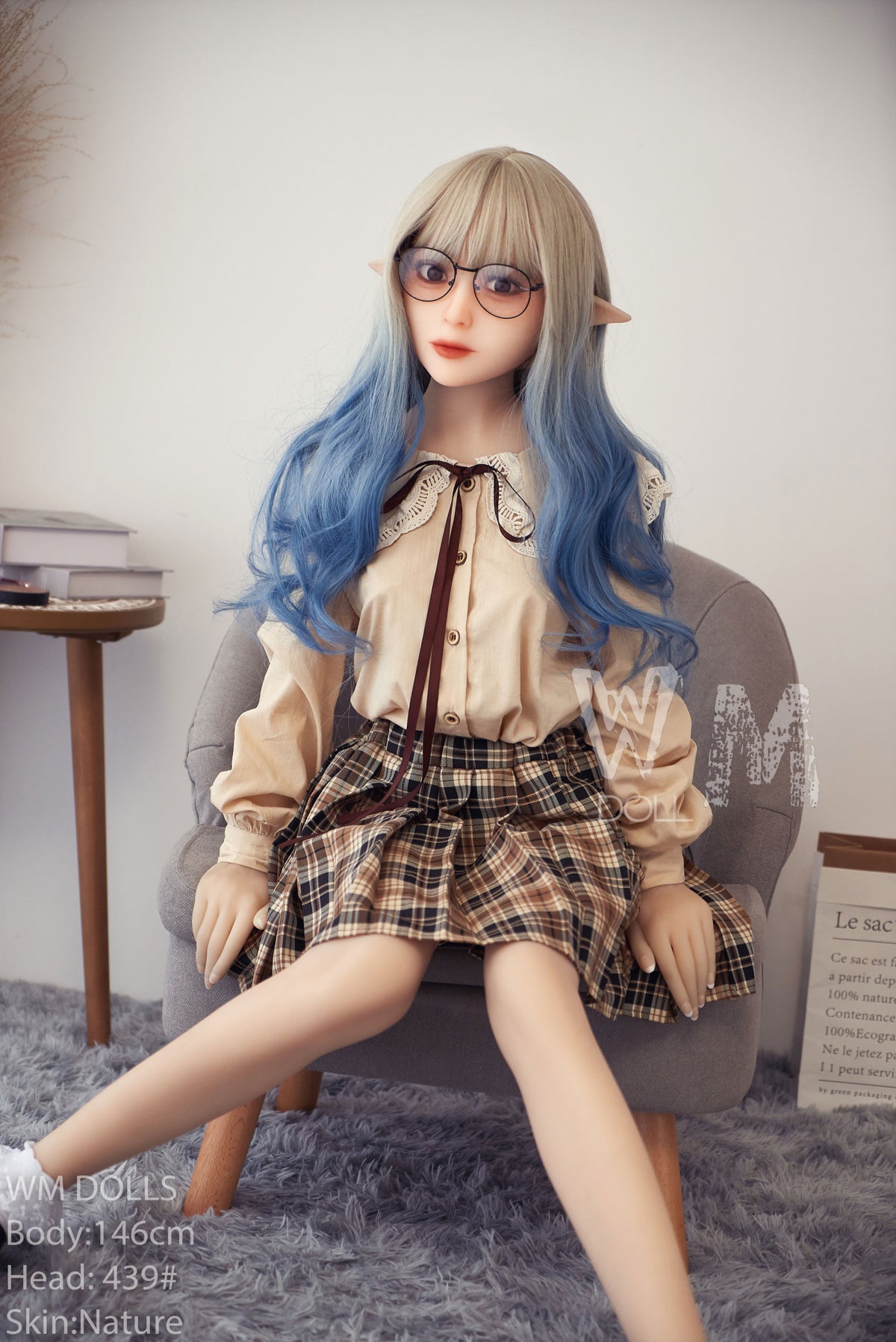 Akari sekso lėlė (WM-Doll 146 cm C-Cup #439 TPE)