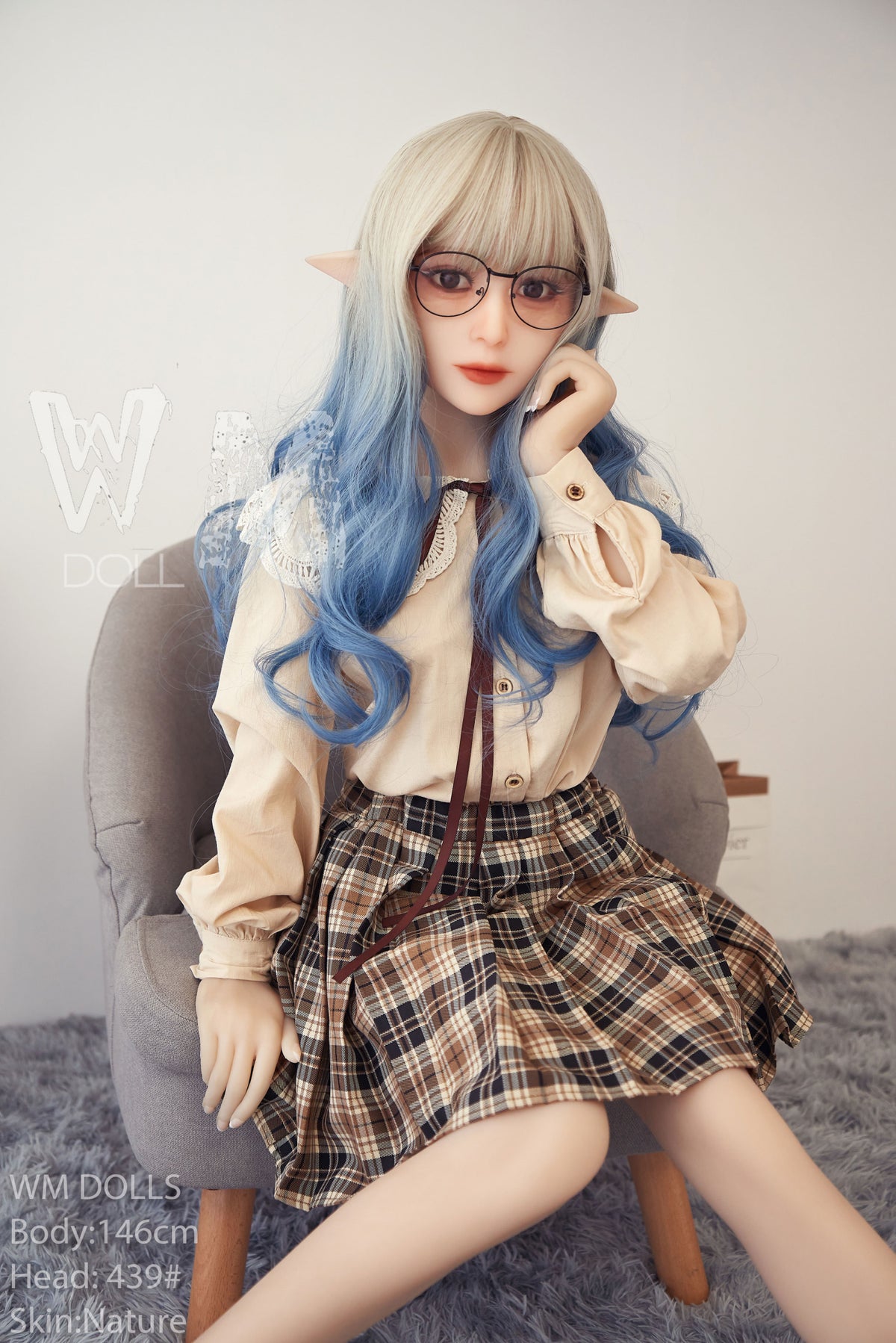 Akari sekso lėlė (WM-Doll 146 cm C-Cup #439 TPE)