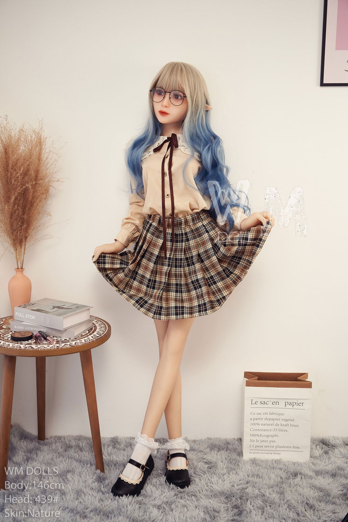 Akari sekso lėlė (WM-Doll 146 cm C-Cup #439 TPE)