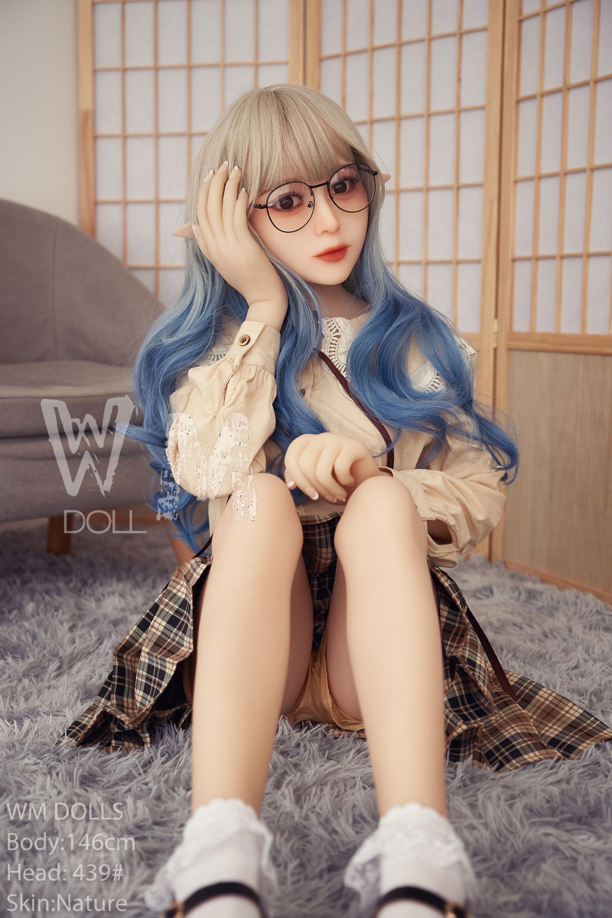 Akari sekso lėlė (WM-Doll 146 cm C-Cup #439 TPE)