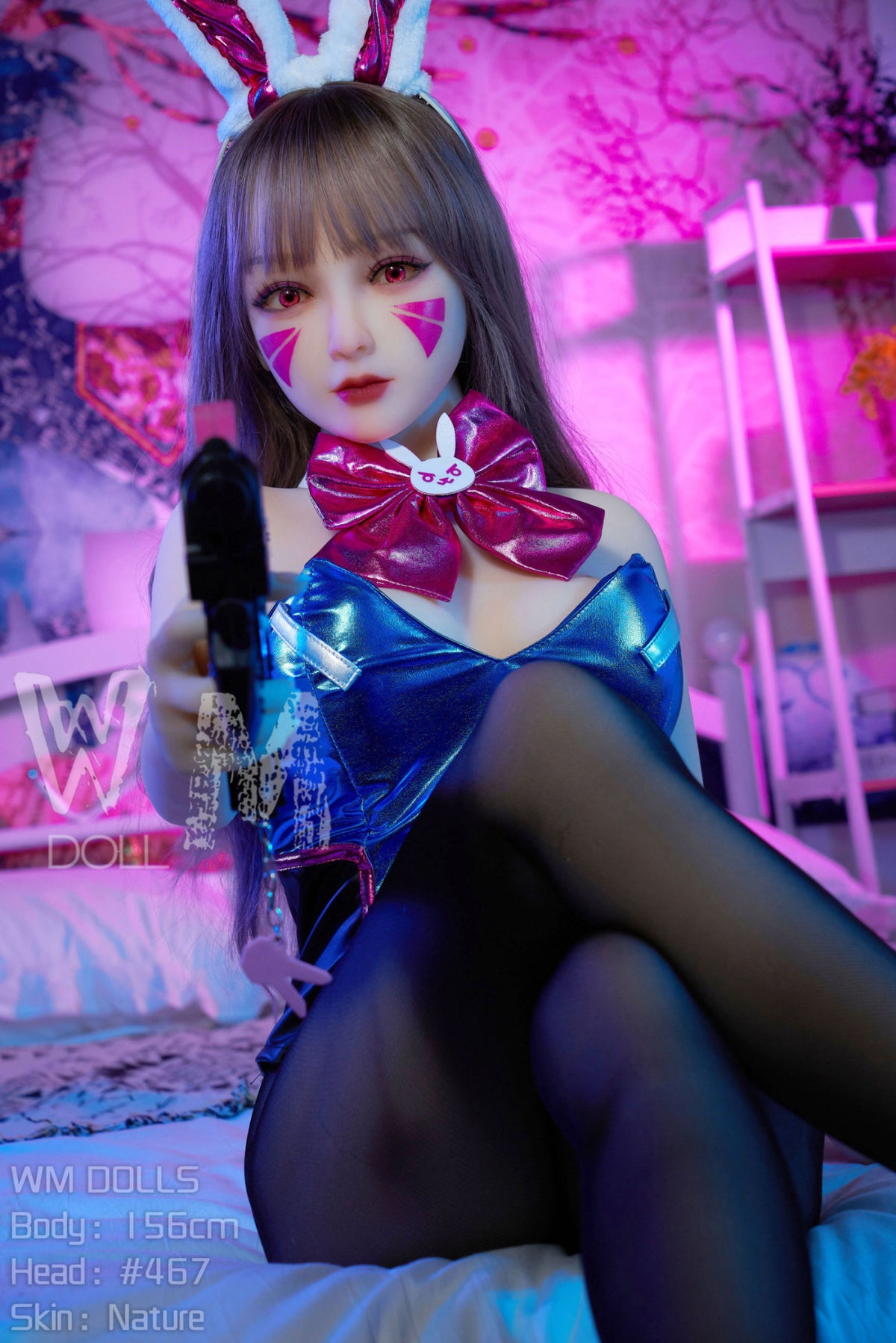 D.Va Sex Doll (WM-Doll 156 cm C-Cup #467 TPE)