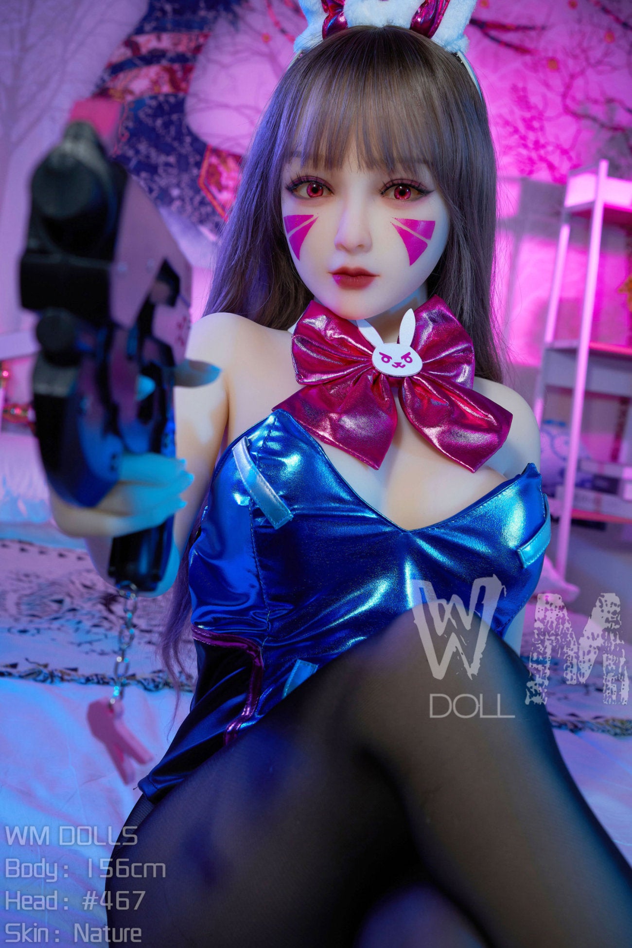 D.Va Sex Doll (WM-Doll 156 cm C-Cup #467 TPE)