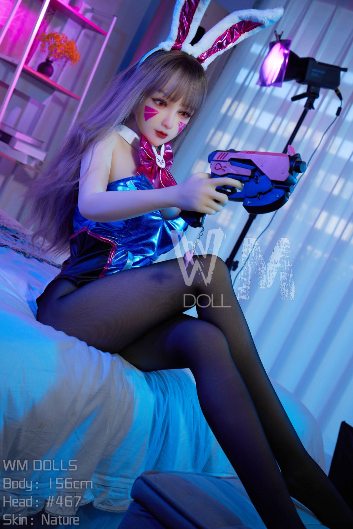 D.Va Sex Doll (WM-Doll 156 cm C-Cup #467 TPE)