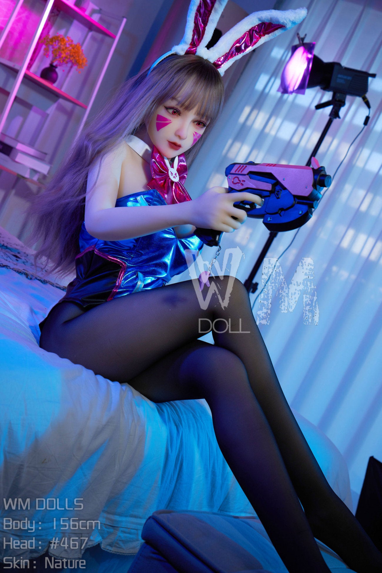 D.Va Sex Doll (WM-Doll 156 cm C-Cup #467 TPE)