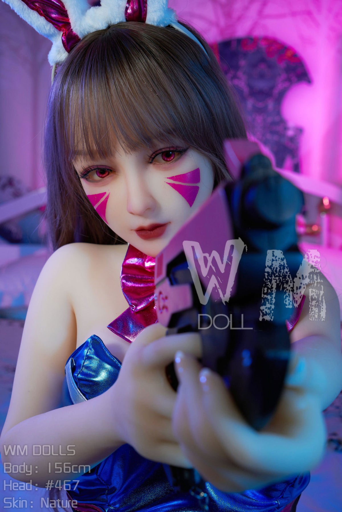 D.Va Sex Doll (WM-Doll 156 cm C-Cup #467 TPE)