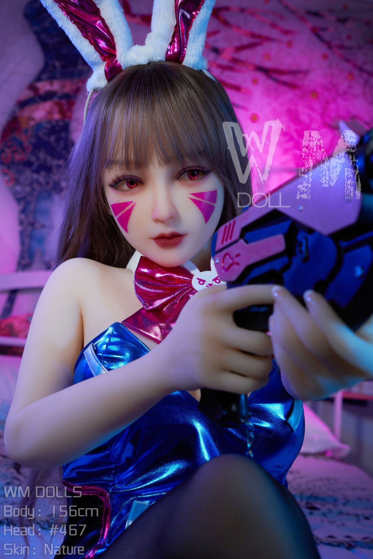 D.Va Sex Doll (WM-Doll 156 cm C-Cup #467 TPE)