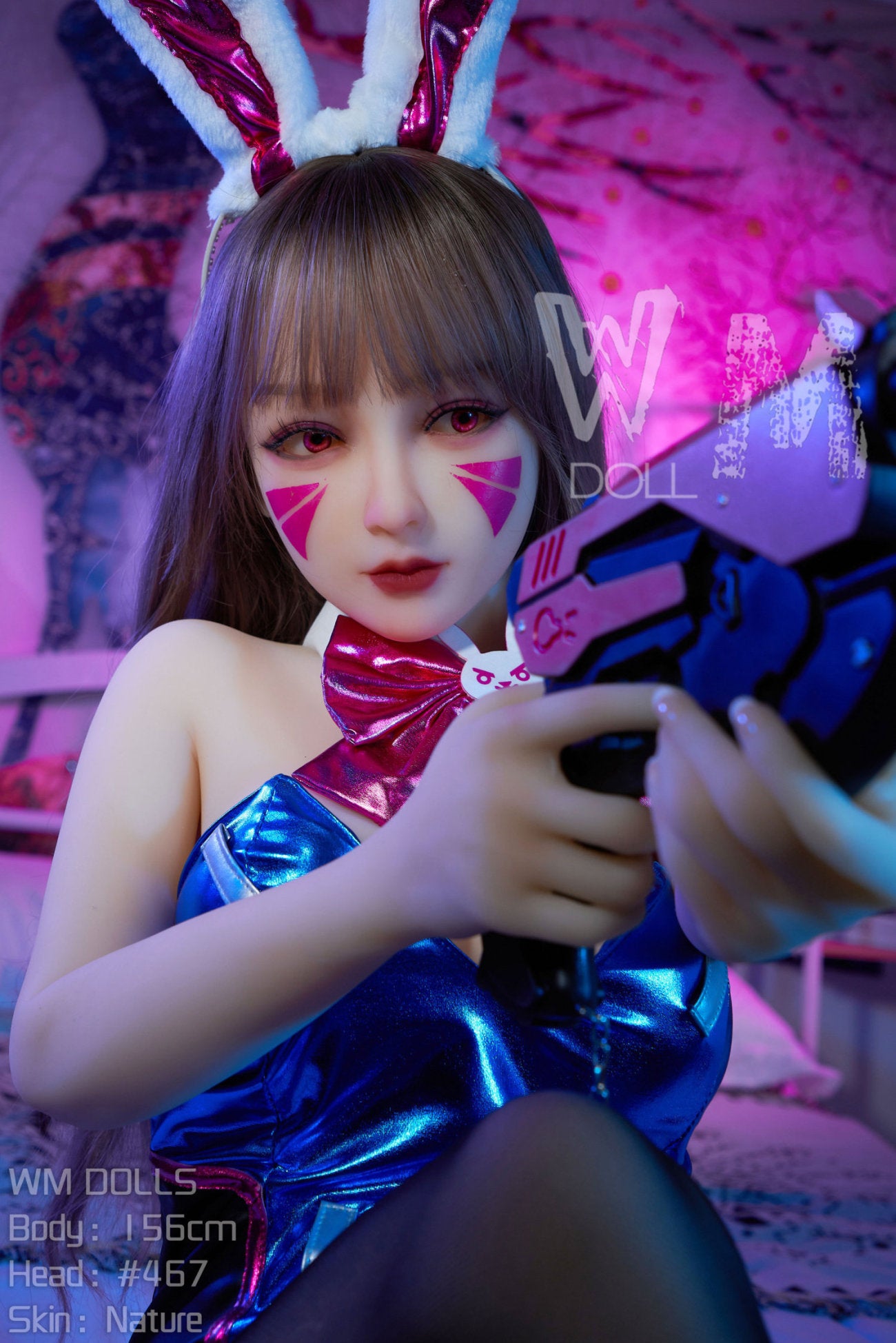 D.Va Sex Doll (WM-Doll 156 cm C-Cup #467 TPE)