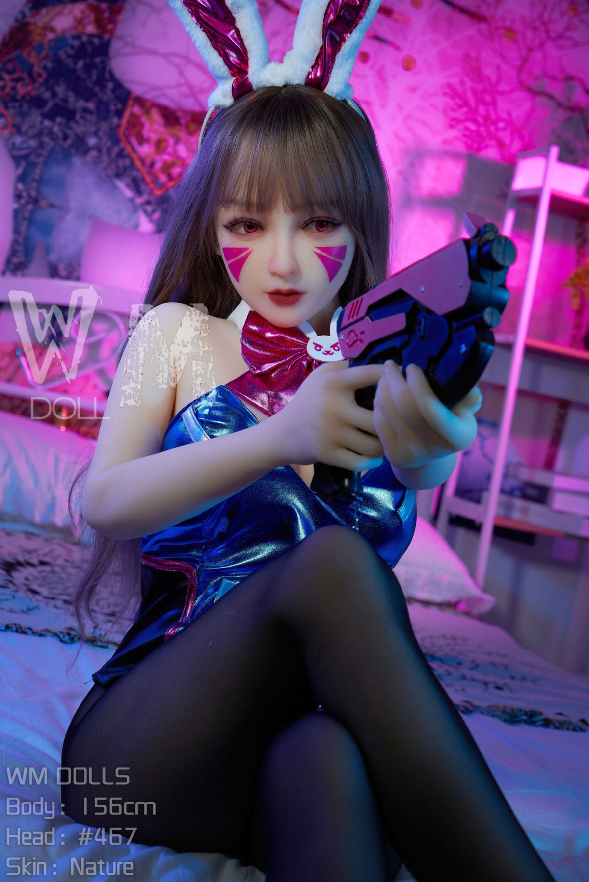 D.Va Sex Doll (WM-Doll 156 cm C-Cup #467 TPE)