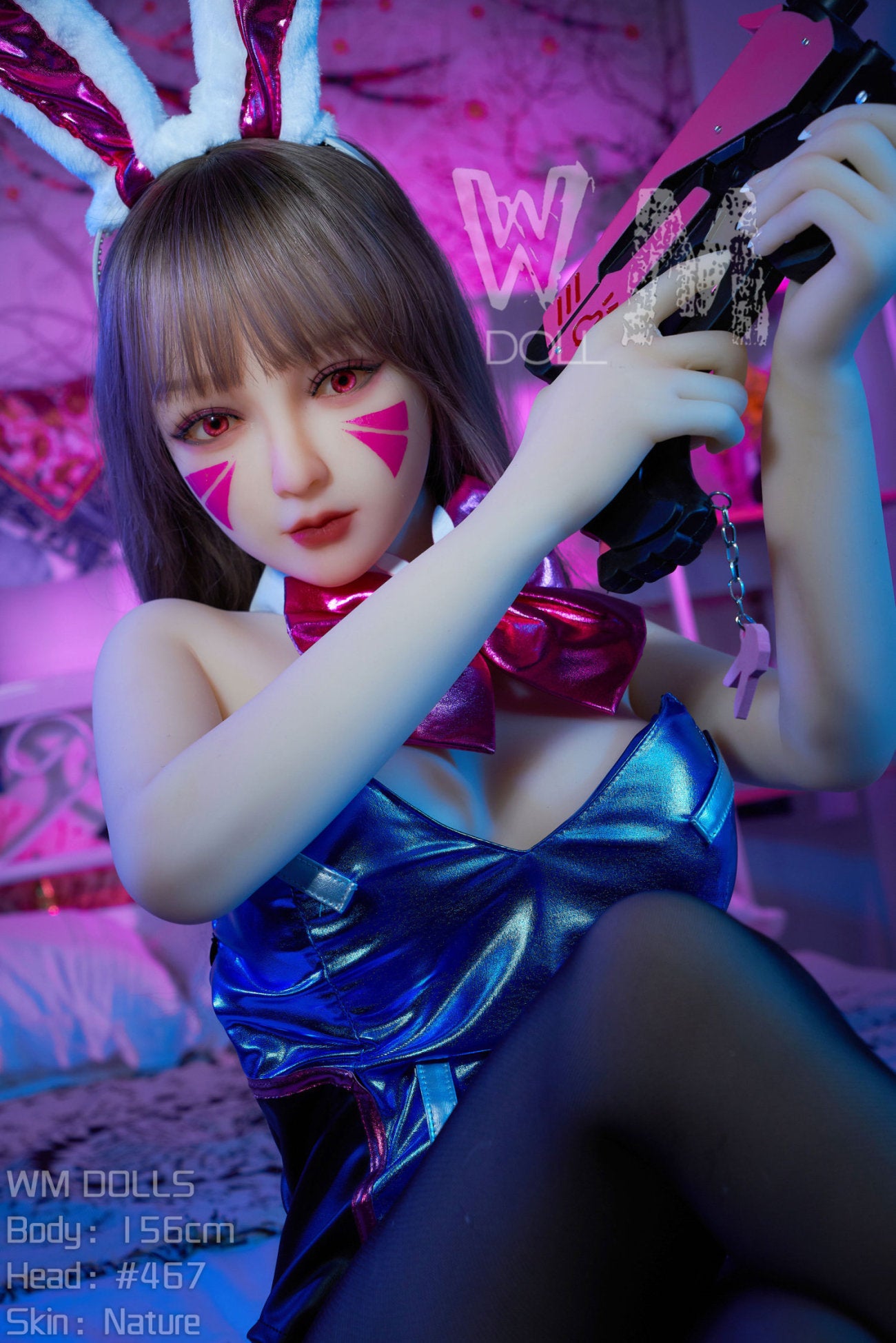 D.Va Sex Doll (WM-Doll 156 cm C-Cup #467 TPE)