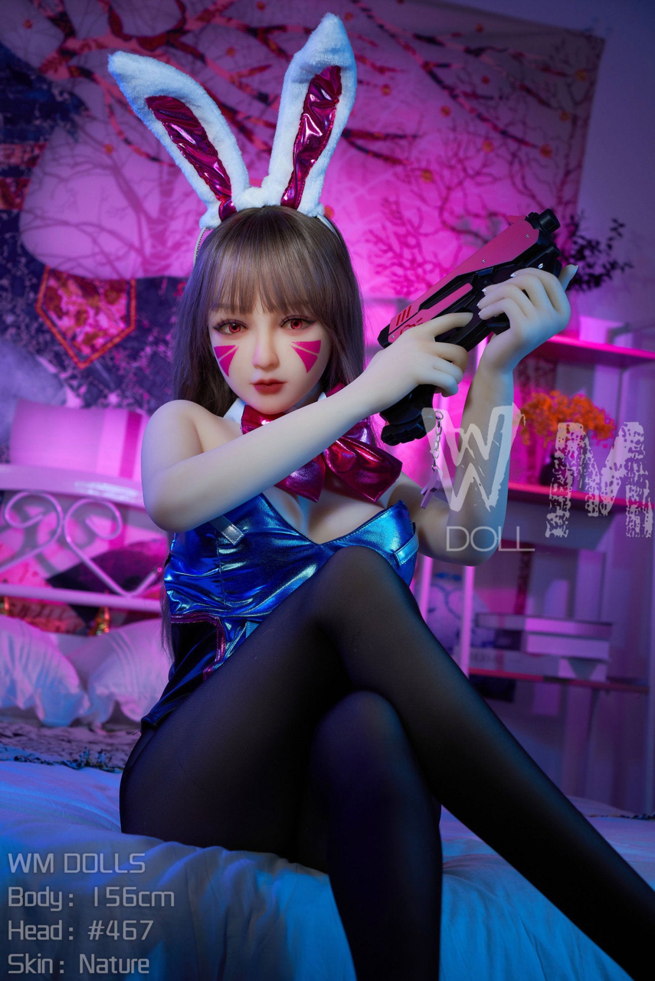 D.Va Sex Doll (WM-Doll 156 cm C-Cup #467 TPE)