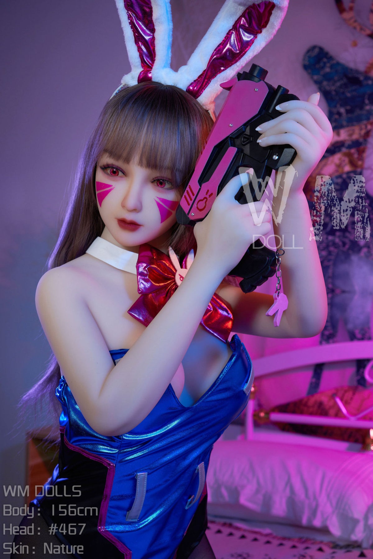 D.Va Sex Doll (WM-Doll 156 cm C-Cup #467 TPE)