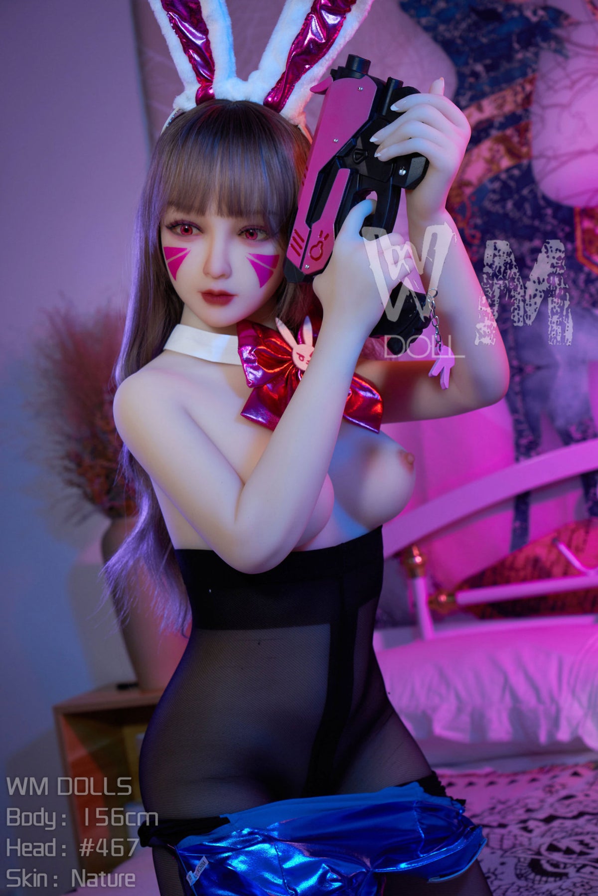 D.Va Sex Doll (WM-Doll 156 cm C-Cup #467 TPE)