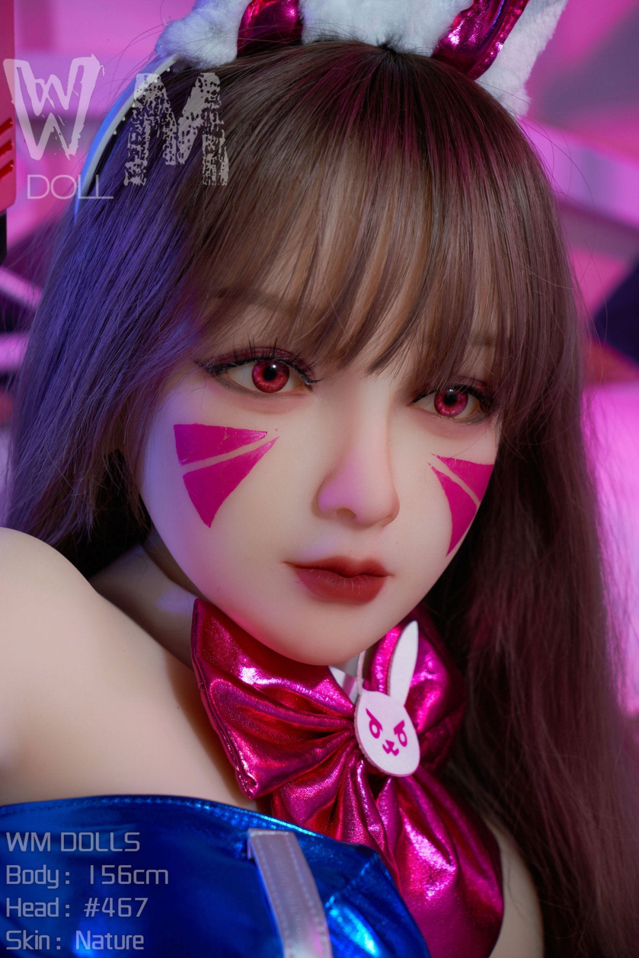 D.Va Sex Doll (WM-Doll 156 cm C-Cup #467 TPE)