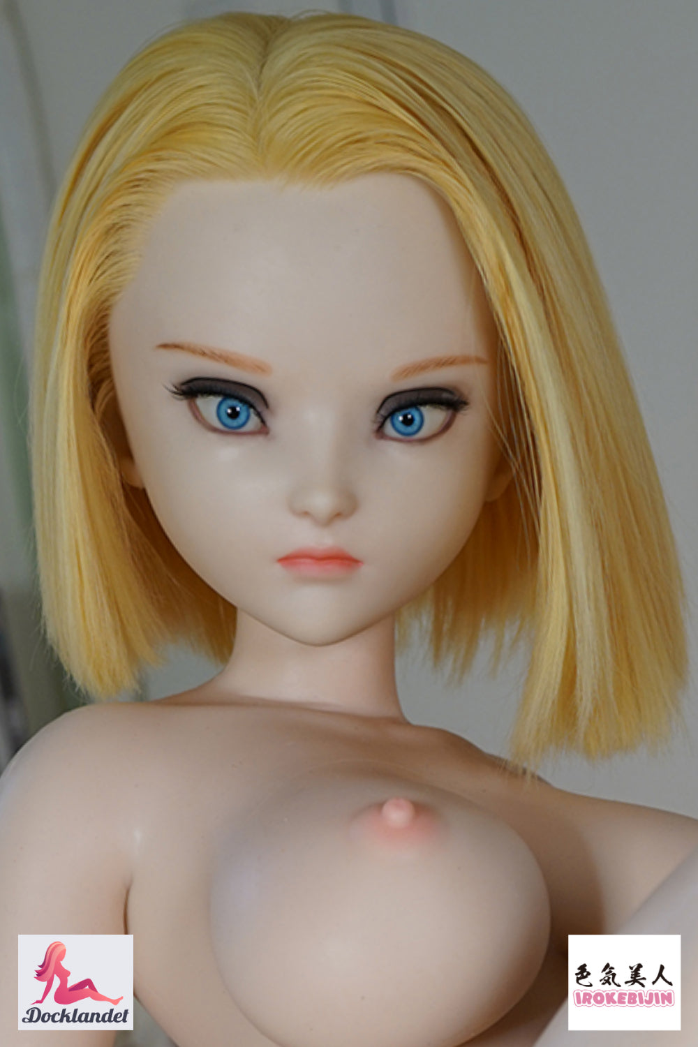 Lazuli Android 18 Sex Doll (Irokebijin 140 cm E-Cup TPE/silikonas)