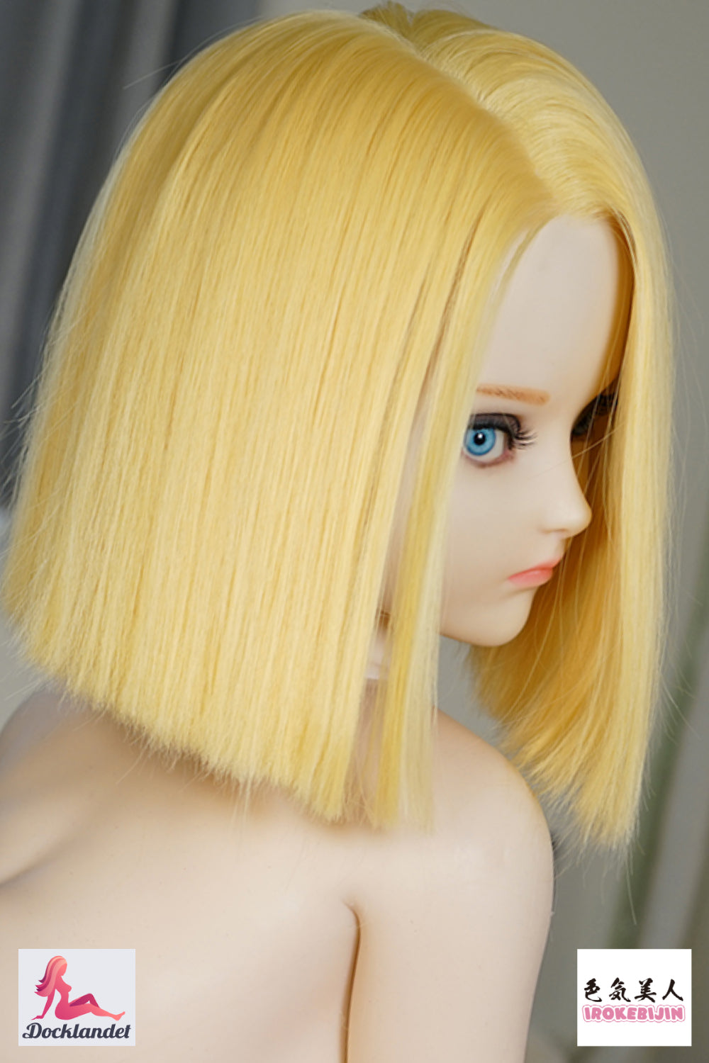 Lazuli Android 18 Sex Doll (Irokebijin 140 cm E-Cup TPE/silikonas)