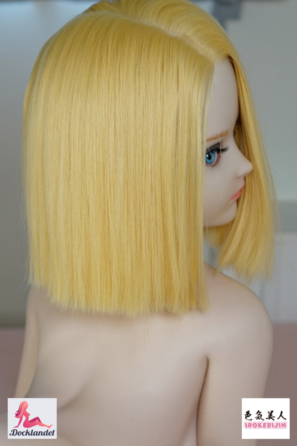 Lazuli Android 18 Sex Doll (Irokebijin 140 cm E-Cup TPE/silikonas)