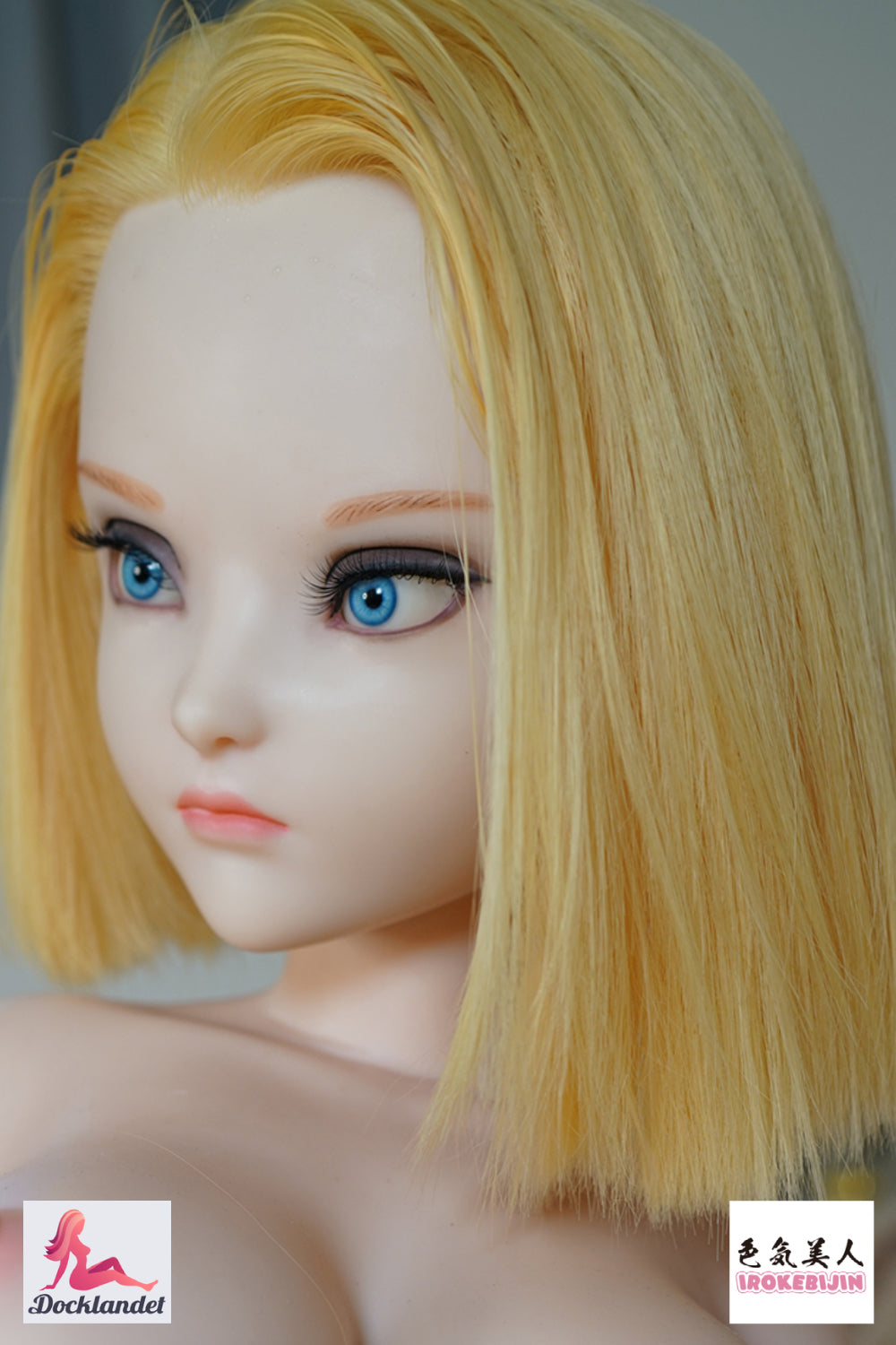 Lazuli Android 18 Sex Doll (Irokebijin 140 cm E-Cup TPE/silikonas)