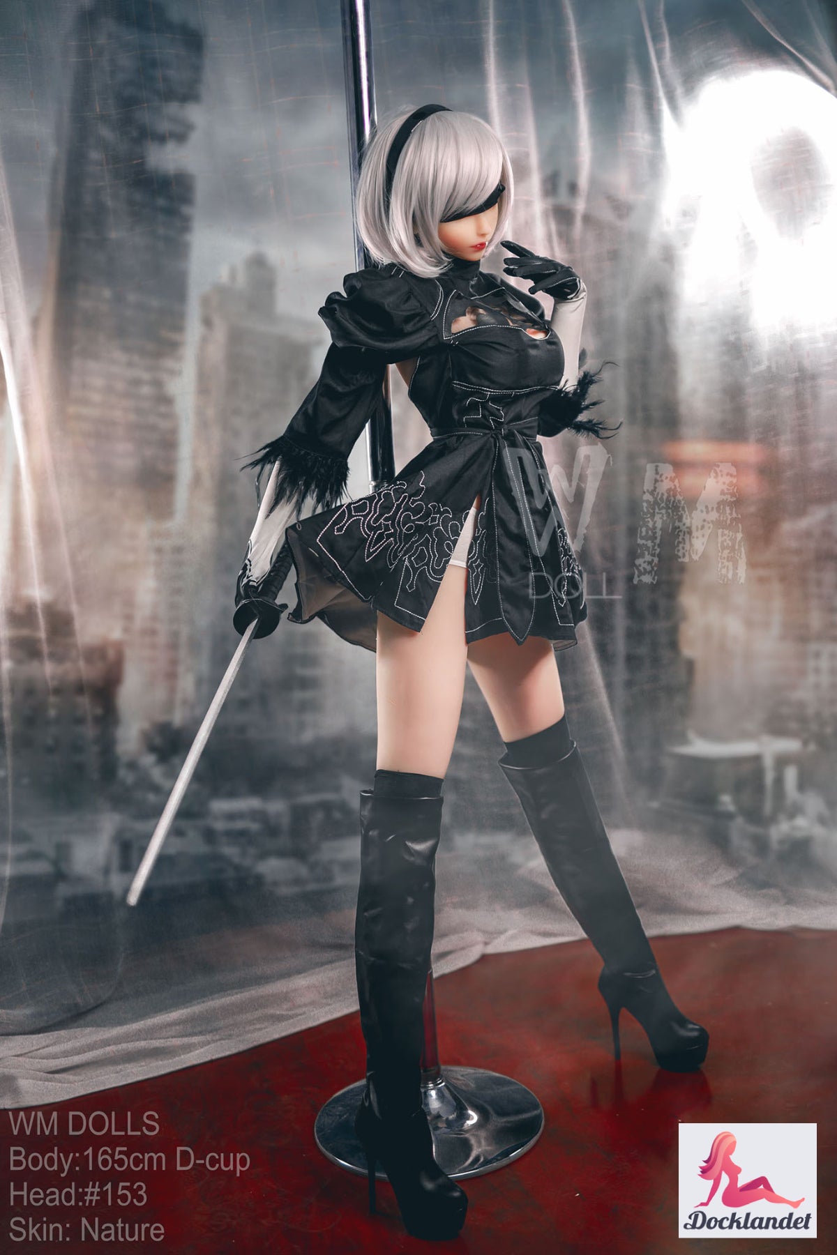 Sekso lėlė Yorha 2B (WM-Doll 165 cm D-Cup #153 TPE)