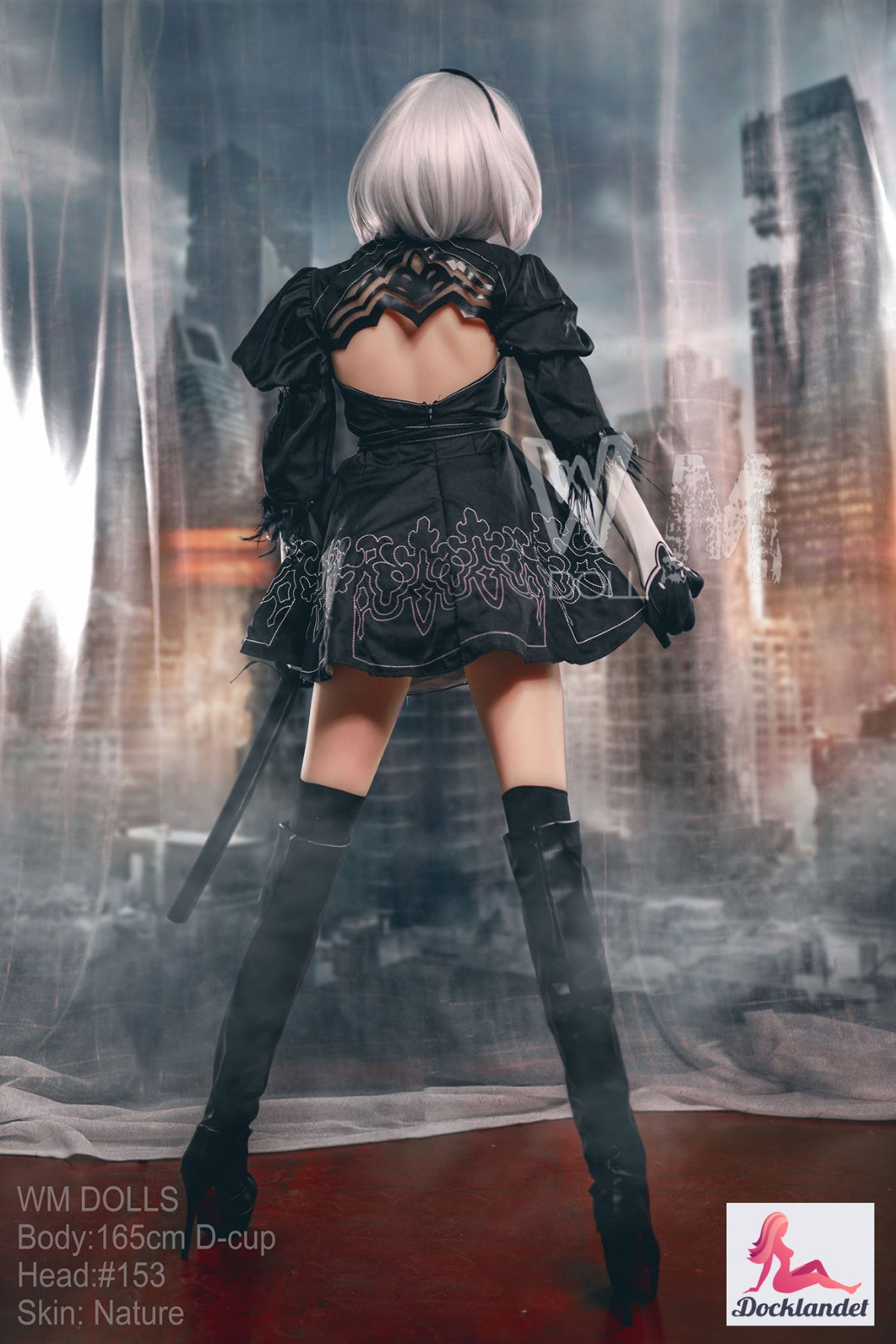Sekso lėlė Yorha 2B (WM-Doll 165 cm D-Cup #153 TPE)