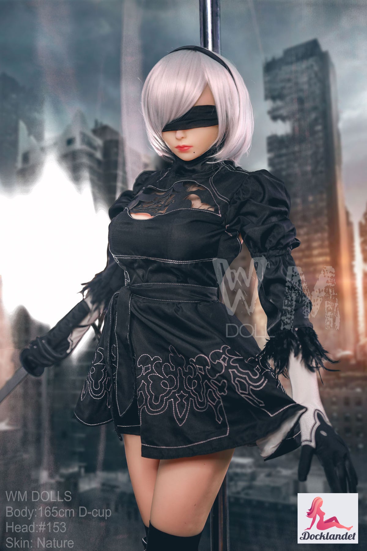 Sekso lėlė Yorha 2B (WM-Doll 165 cm D-Cup #153 TPE)