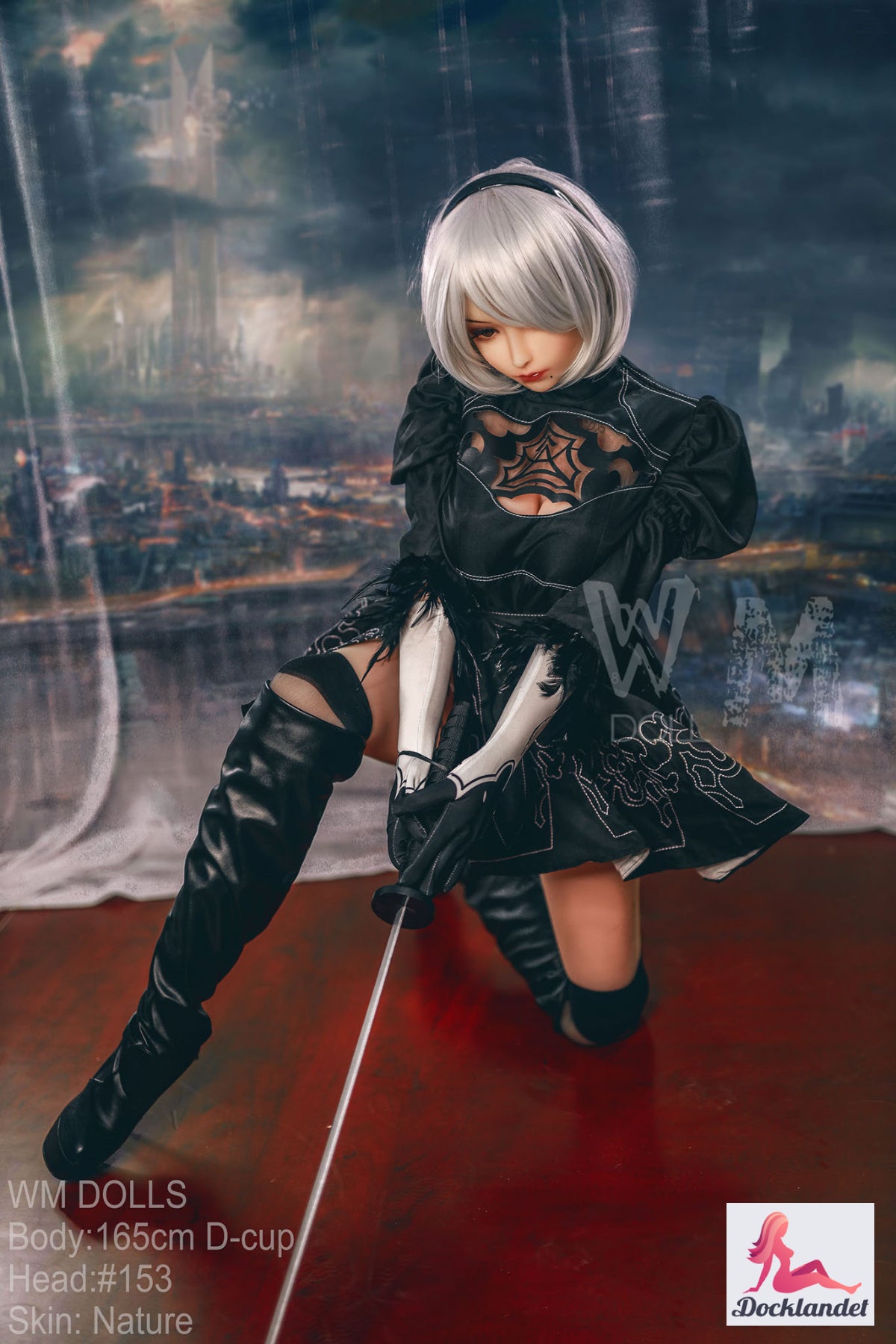 Sekso lėlė Yorha 2B (WM-Doll 165 cm D-Cup #153 TPE)