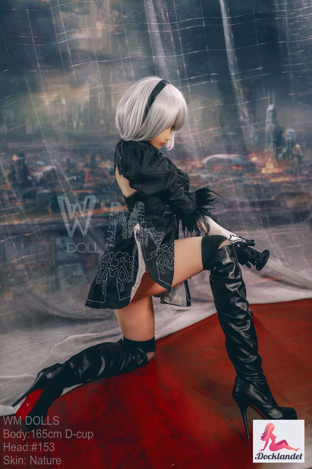 Sekso lėlė Yorha 2B (WM-Doll 165 cm D-Cup #153 TPE)