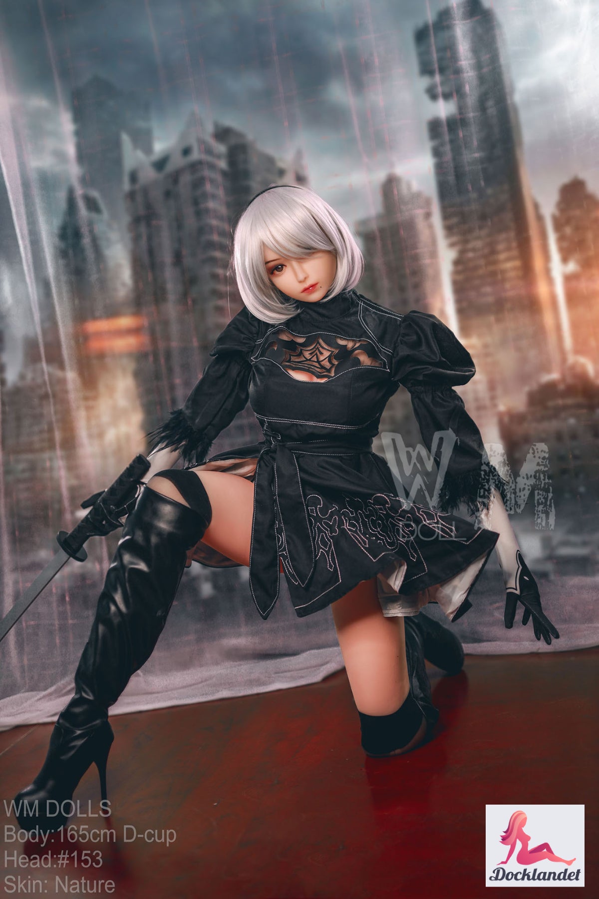 Sekso lėlė Yorha 2B (WM-Doll 165 cm D-Cup #153 TPE)