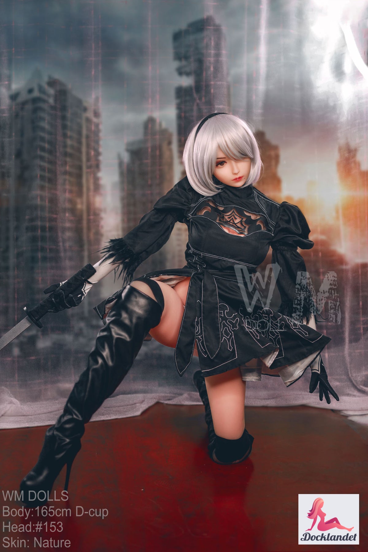 Sekso lėlė Yorha 2B (WM-Doll 165 cm D-Cup #153 TPE)