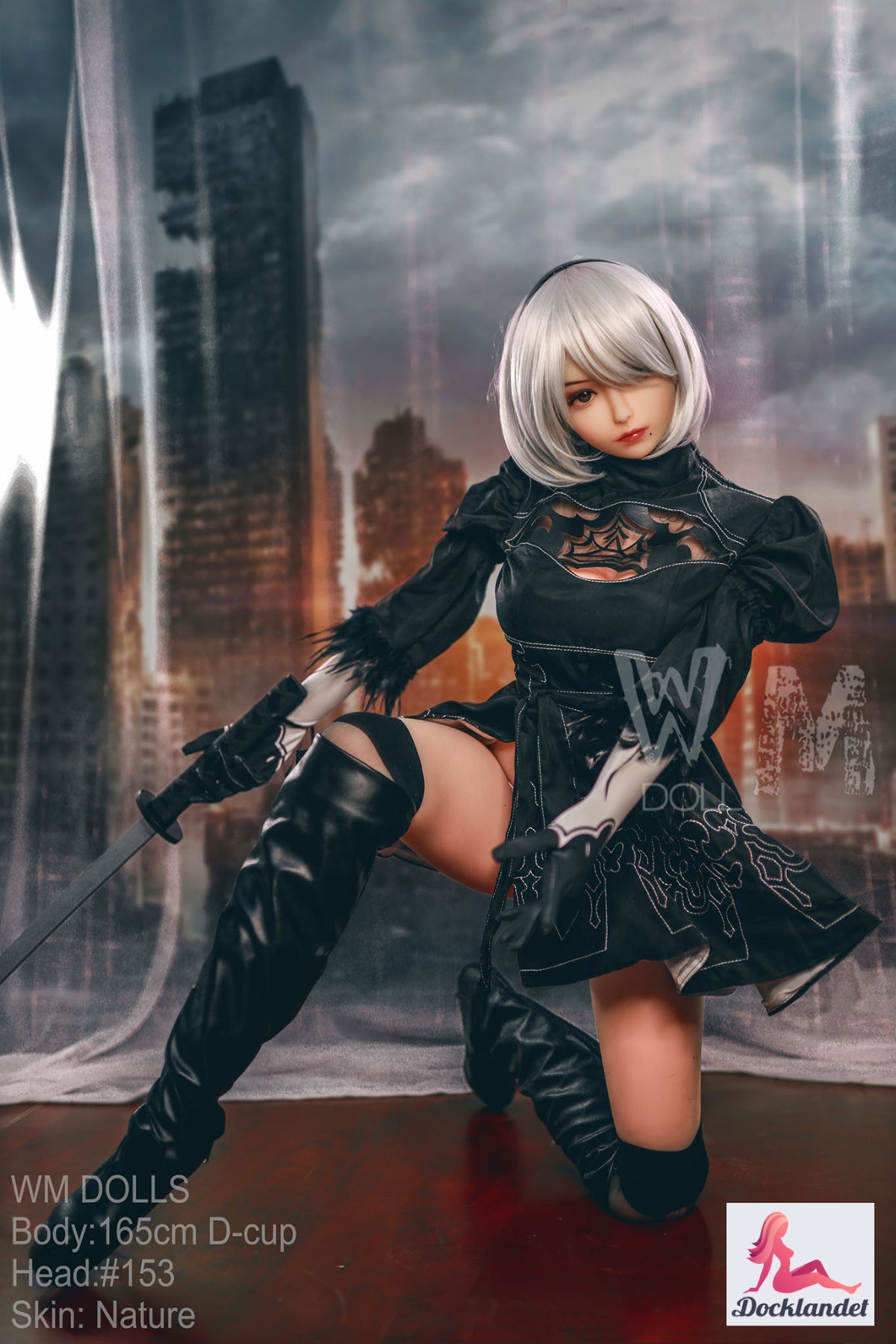 Sekso lėlė Yorha 2B (WM-Doll 165 cm D-Cup #153 TPE)