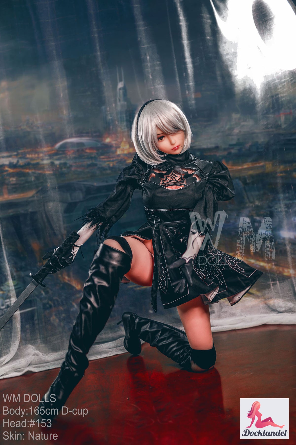Sekso lėlė Yorha 2B (WM-Doll 165 cm D-Cup #153 TPE)