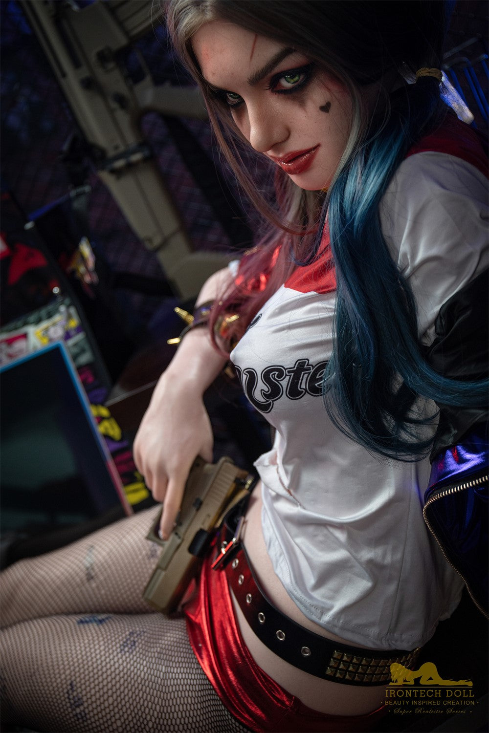 Harley Sex Doll (Irontech Doll 166 cm B puodelis S27 silikonas)