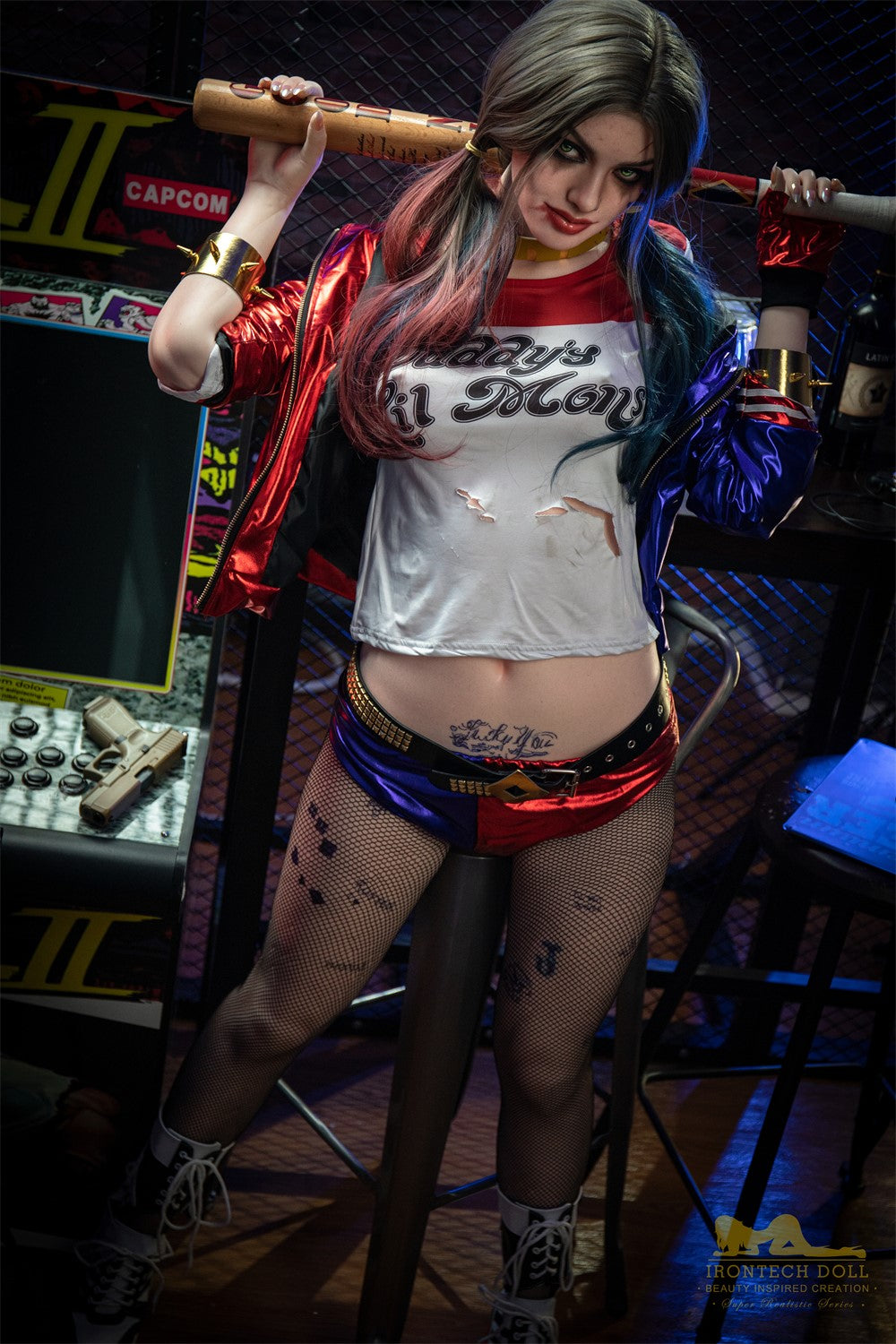 Harley Sex Doll (Irontech Doll 166 cm B puodelis S27 silikonas)