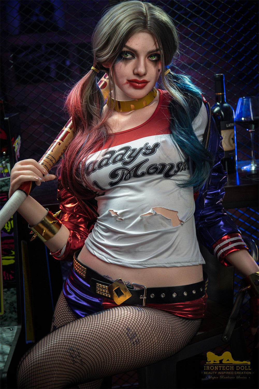 Harley Sex Doll (Irontech Doll 166 cm B puodelis S27 silikonas)