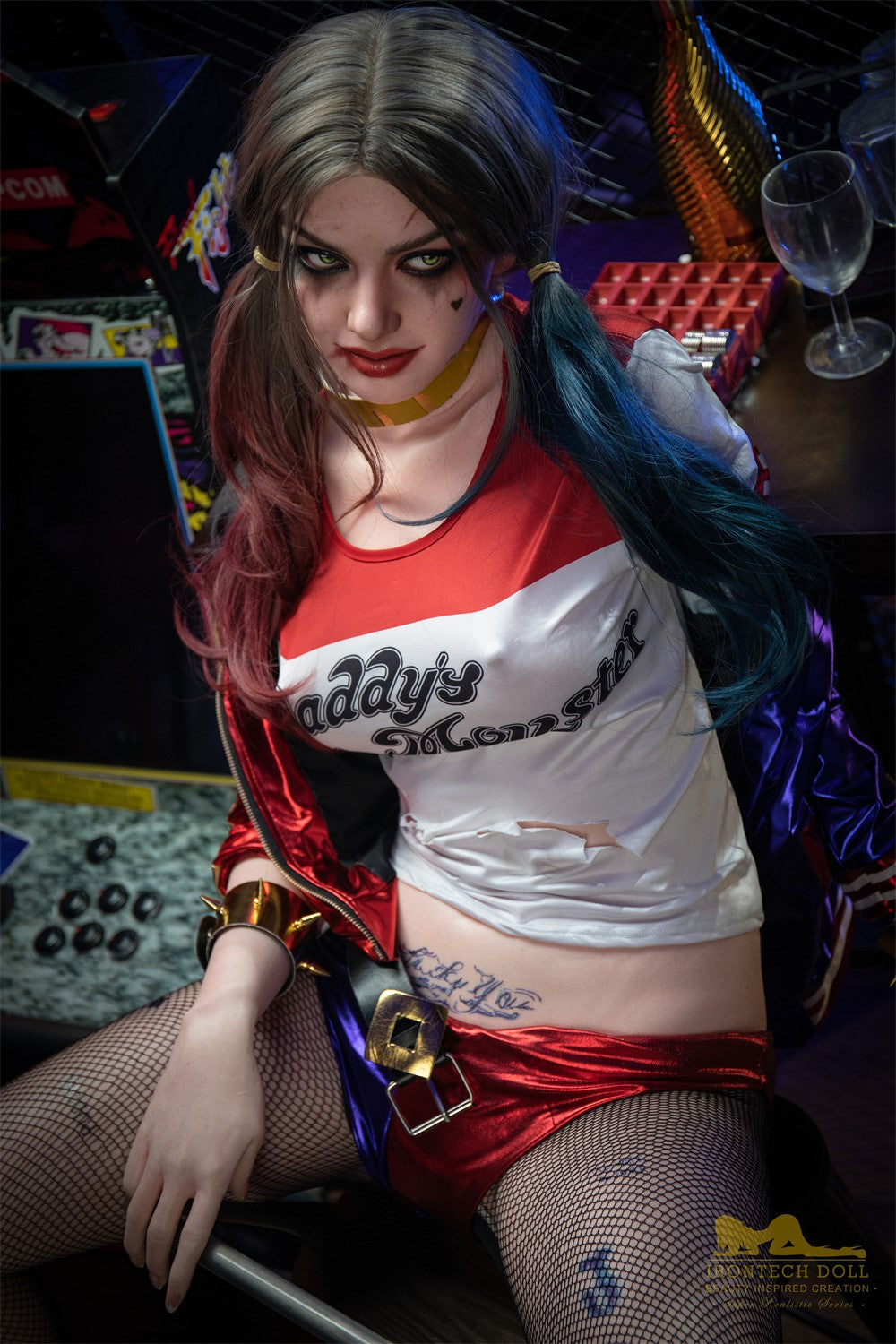 Harley Sex Doll (Irontech Doll 166 cm B puodelis S27 silikonas)