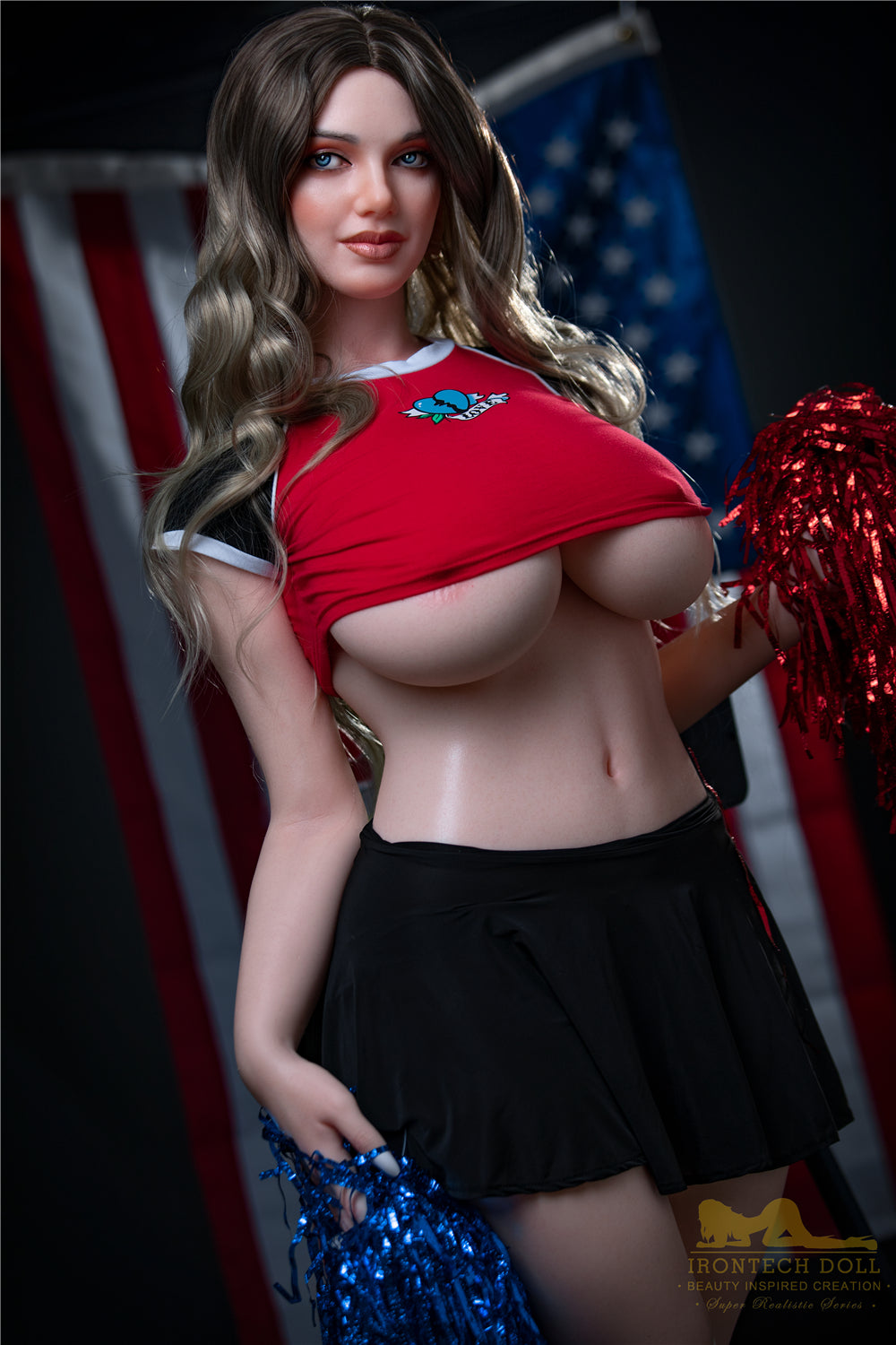 Ivy sekso lėlė (Irontech Doll 160 cm H-puodelis S27 silikoninis)
