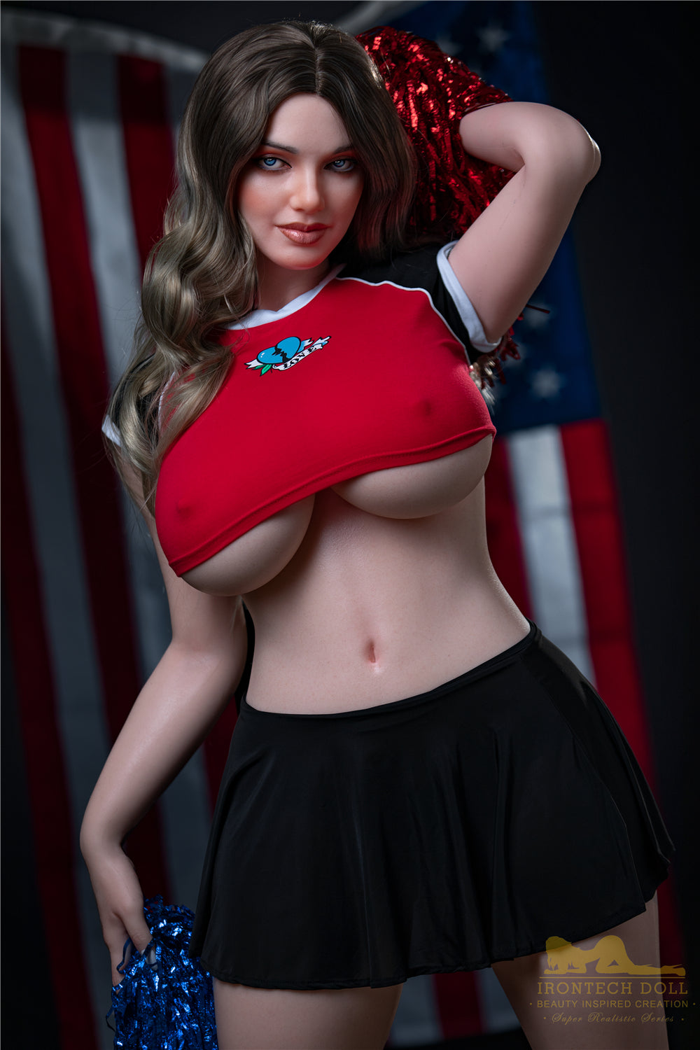 Ivy sekso lėlė (Irontech Doll 160 cm H-puodelis S27 silikoninis)