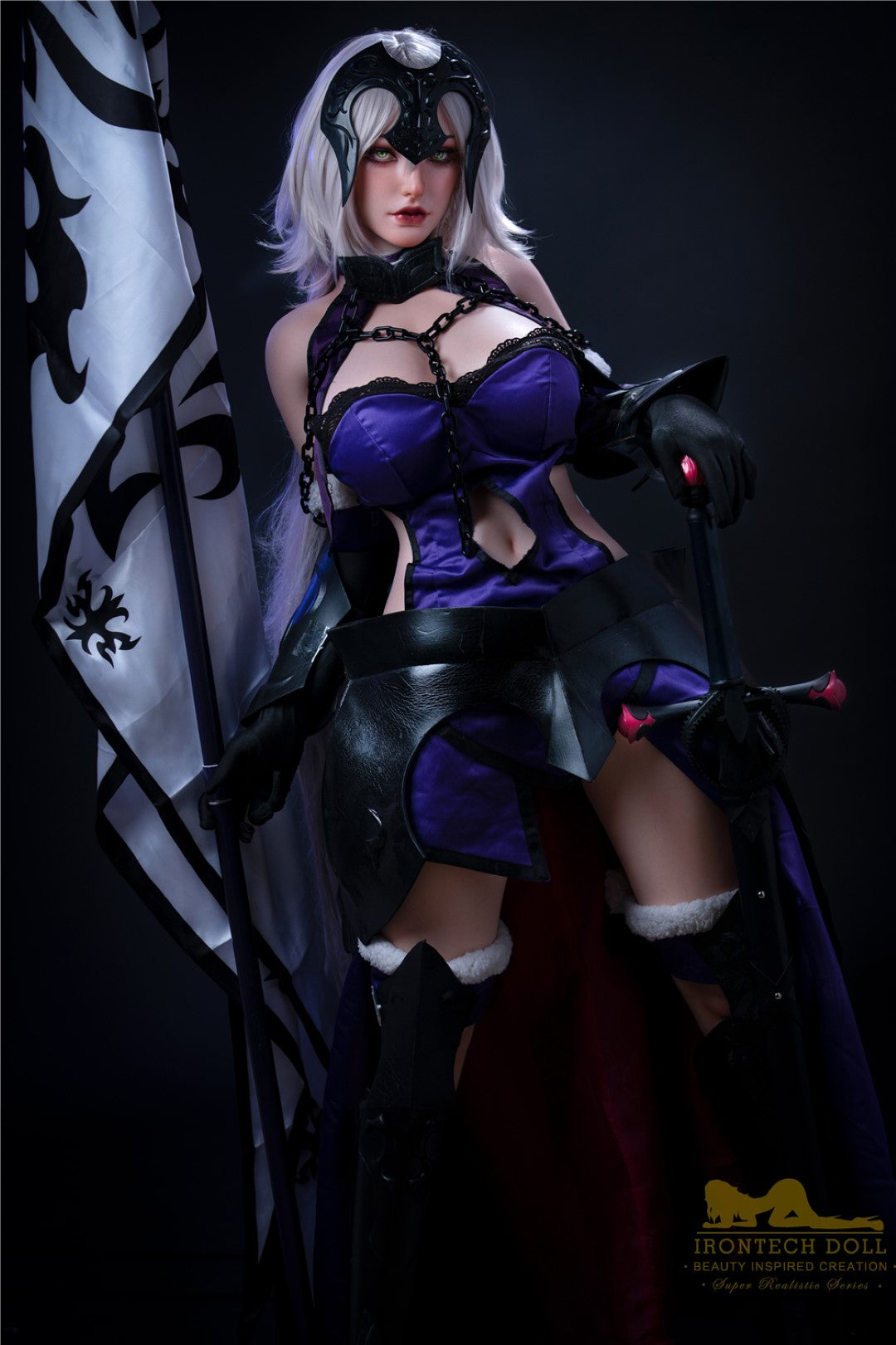 Fate sekso lėlė (Irontech Doll 165 cm F-Cup S15 silikoninis)