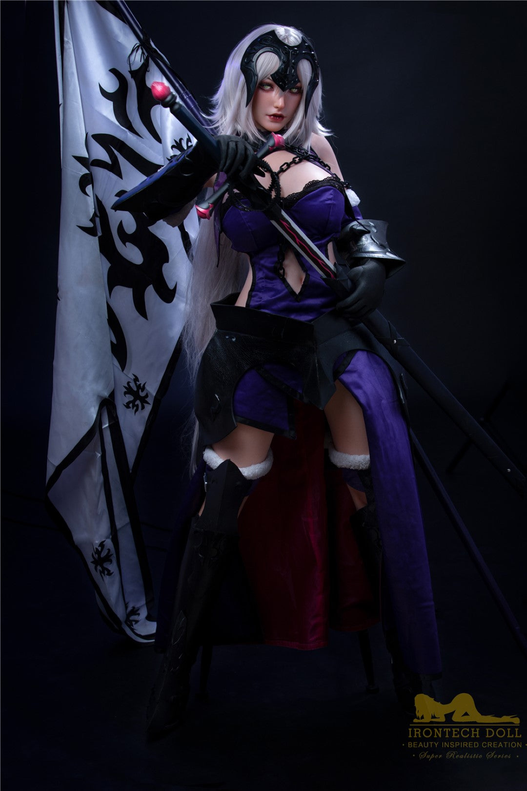 Fate sekso lėlė (Irontech Doll 165 cm F-Cup S15 silikoninis)