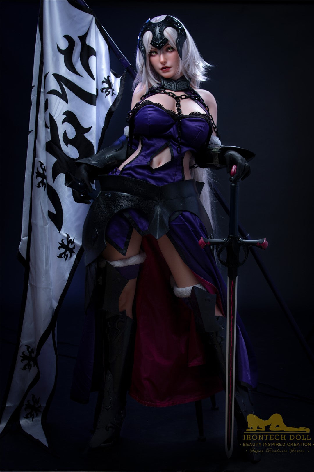 Fate sekso lėlė (Irontech Doll 165 cm F-Cup S15 silikoninis)