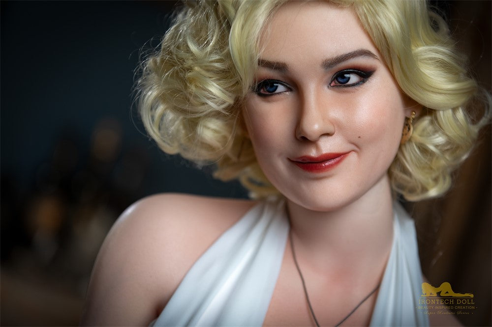 Marilyn Sex Doll (Irontech Doll 164 cm E-puodelis S12 silikoninis)