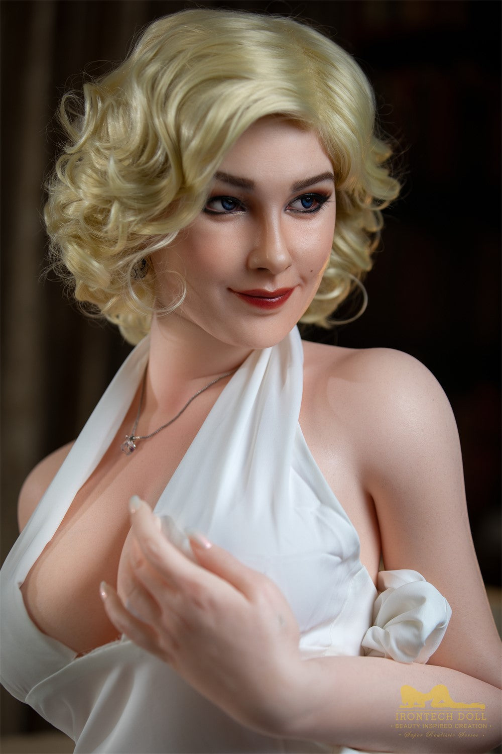 Marilyn Sex Doll (Irontech Doll 164 cm E-puodelis S12 silikoninis)