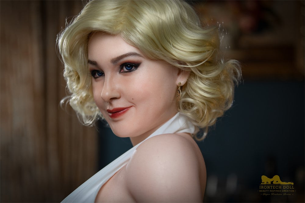 Marilyn Sex Doll (Irontech Doll 164 cm E-puodelis S12 silikoninis)