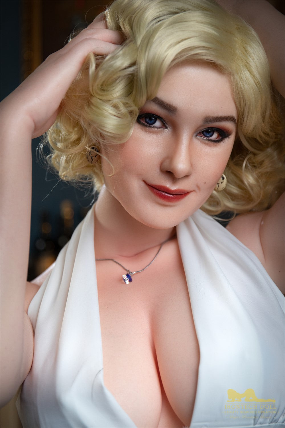 Marilyn Sex Doll (Irontech Doll 164 cm E-puodelis S12 silikoninis)