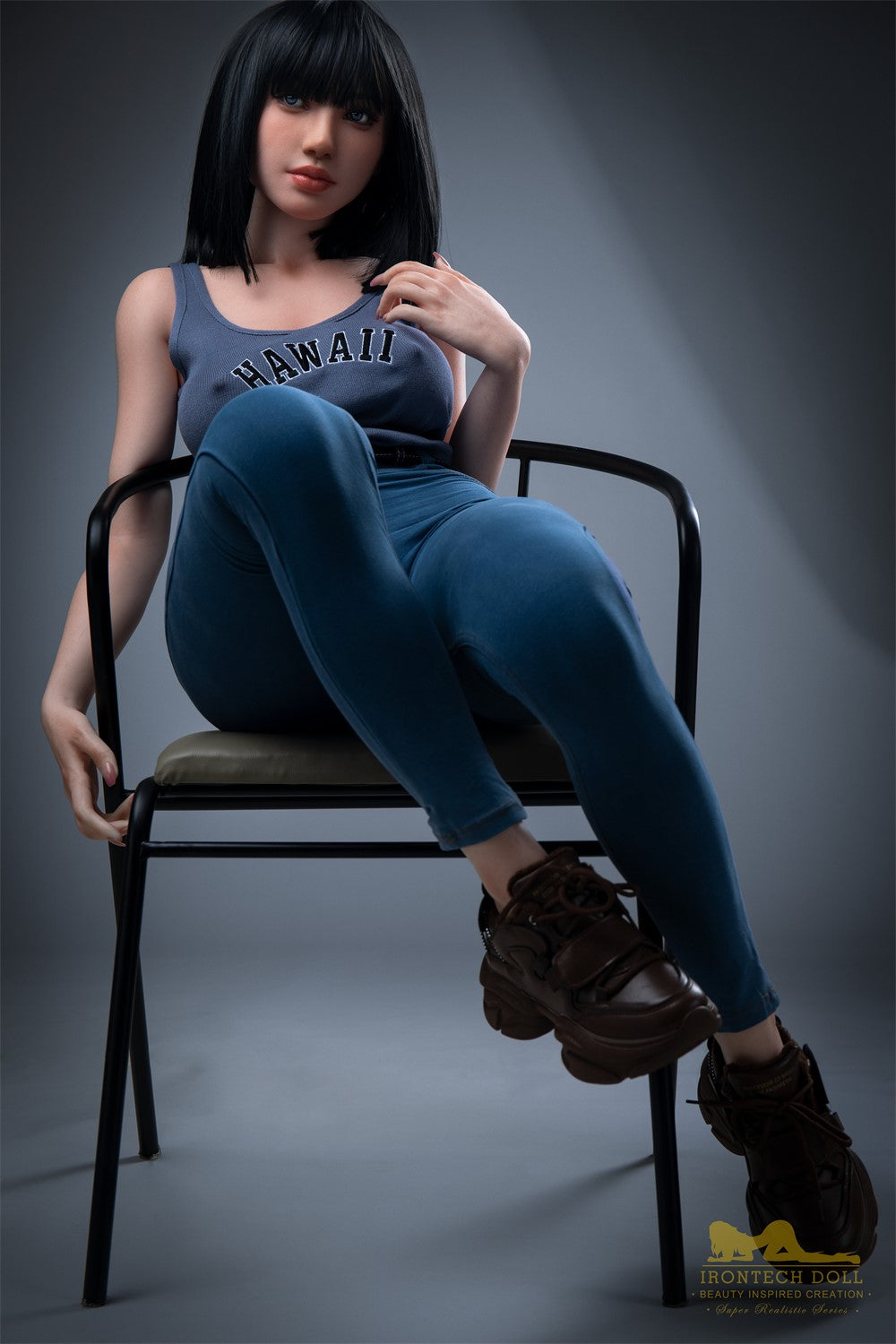 Rita sekso lėlė (Irontech Doll 153 cm E-Kupa S30 silikonas)