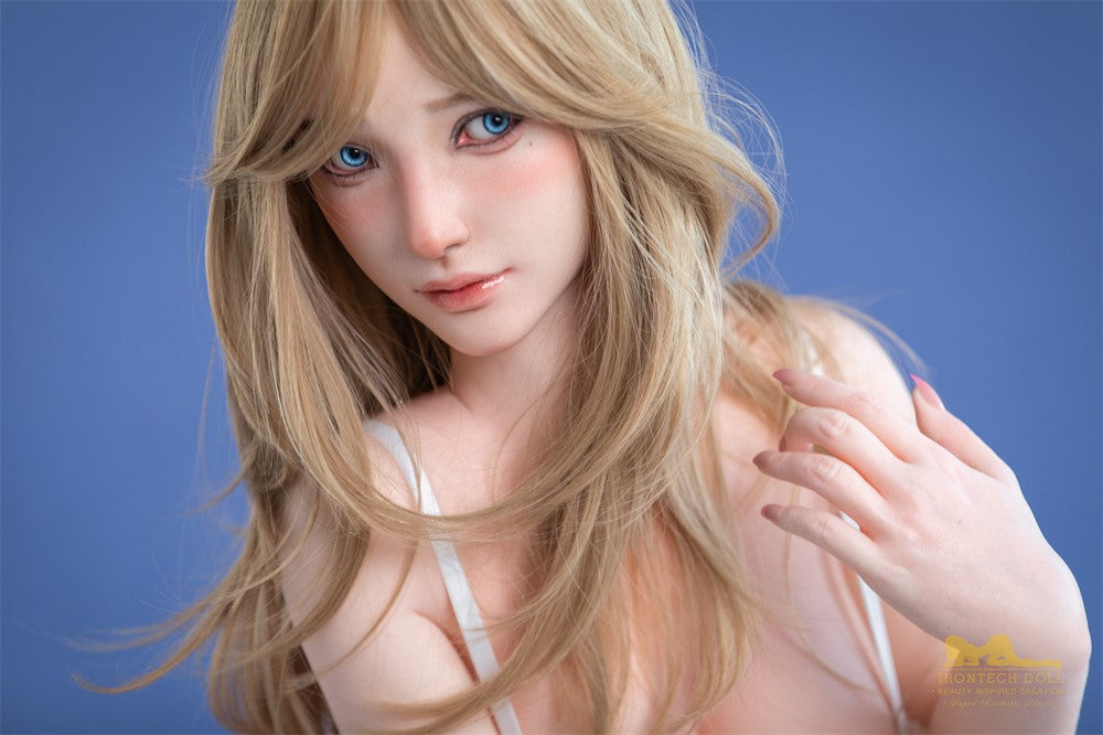 Kitty Sex Doll (Irontech Doll 165 cm F-Cup S32 silikoninis)