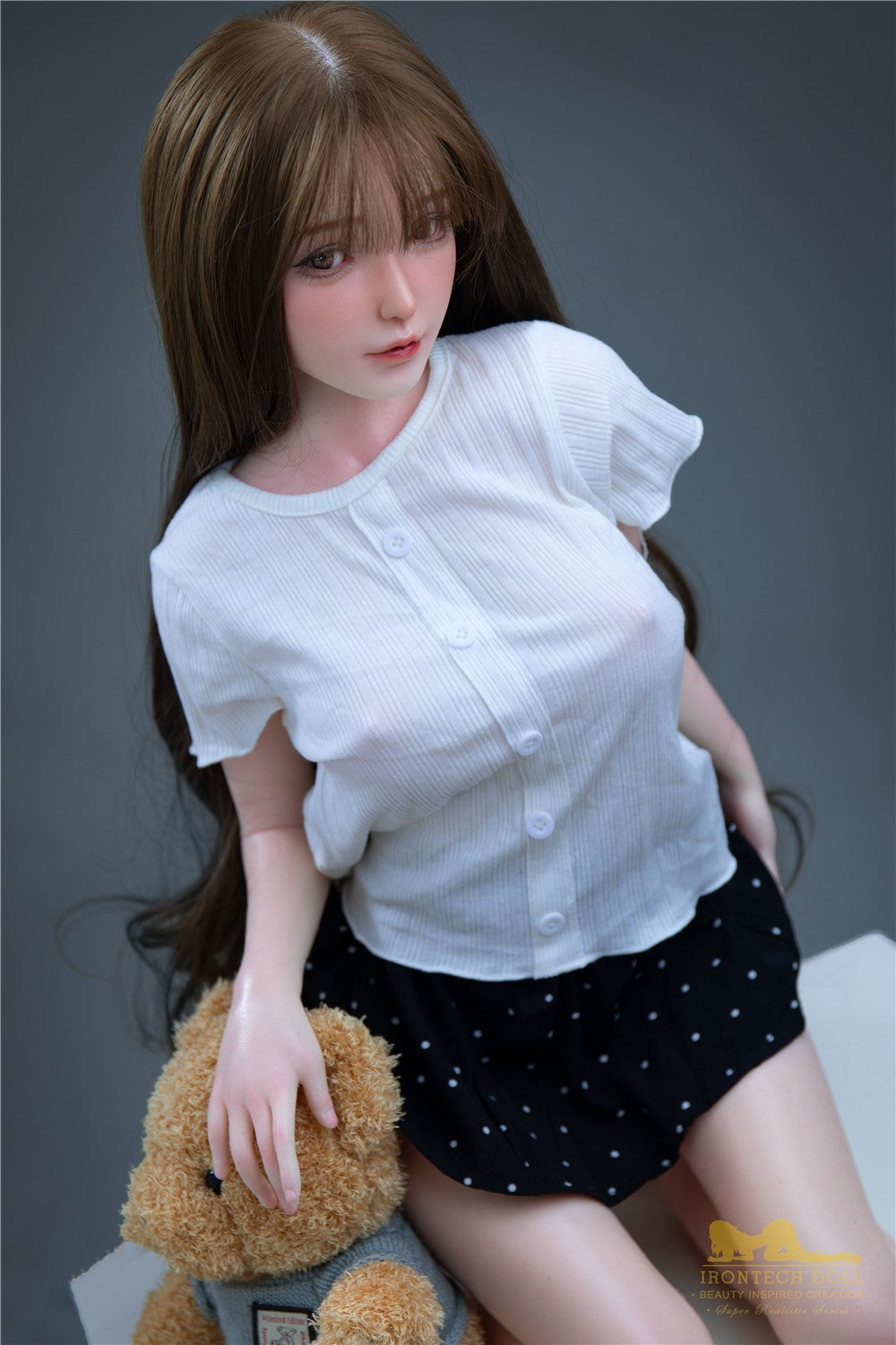 Yu Mini Sex Doll (Irontech Doll 100 cm C-Cup S16 silikonas) EXPRESS