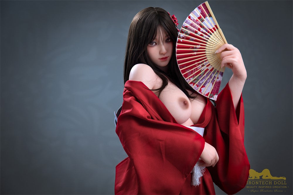 Sekso lėlė Mizuki (Irontech Doll 164 cm E-puodelis S24 silikoninis)